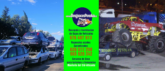 Desguaces y Gruas Penalva – Monforte del Cid