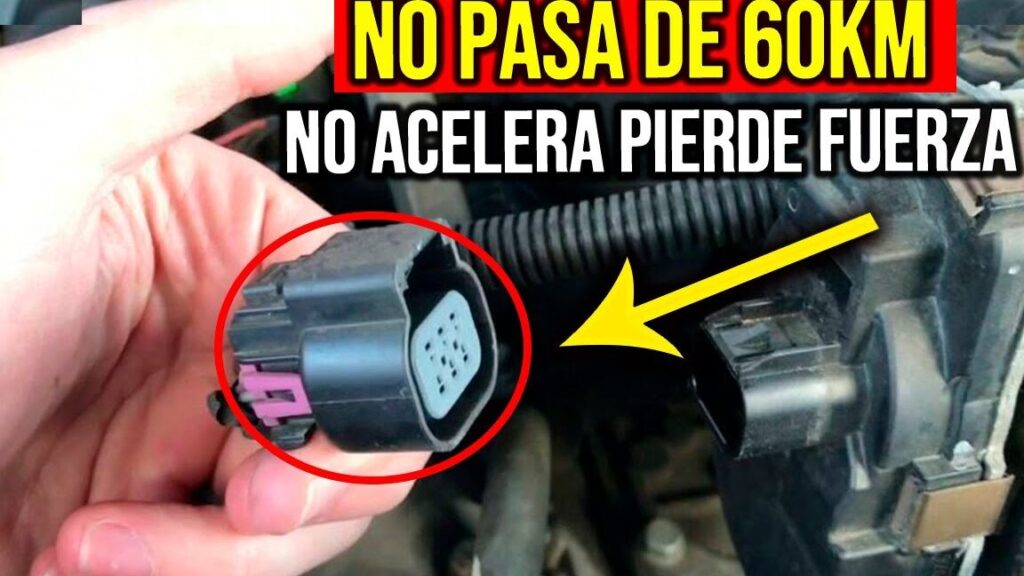 El coche pierde fuerza a partir de 60 km/h:
