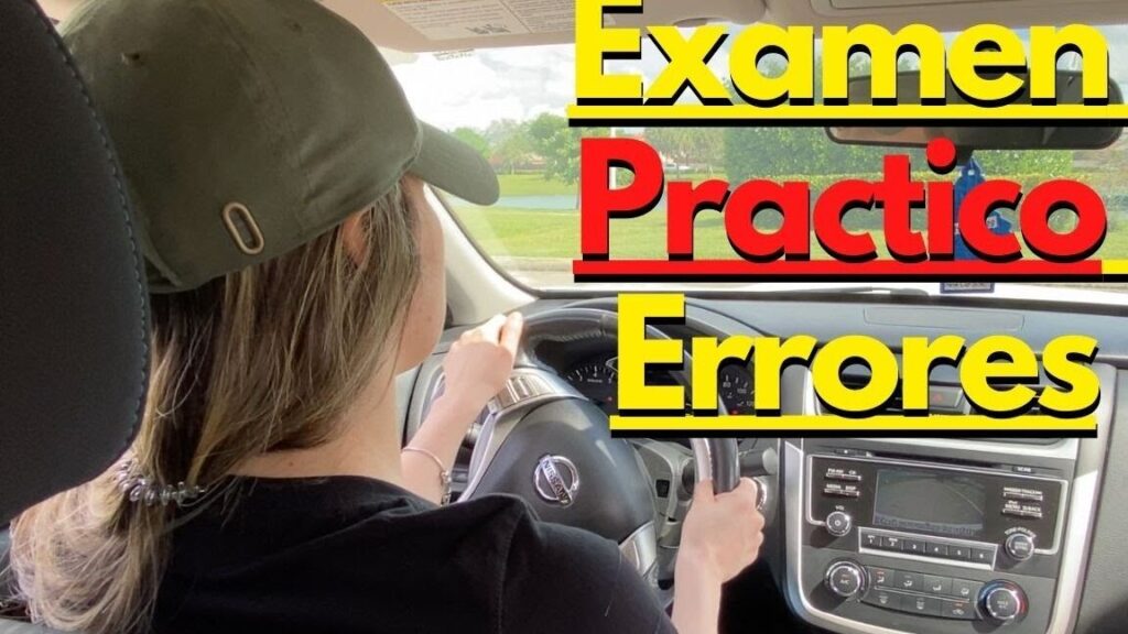 Examen práctico de conducir: