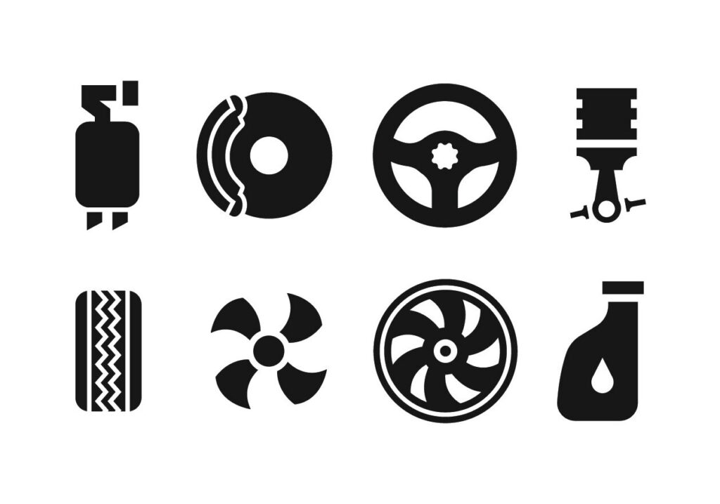 Icono Partes de Coches: