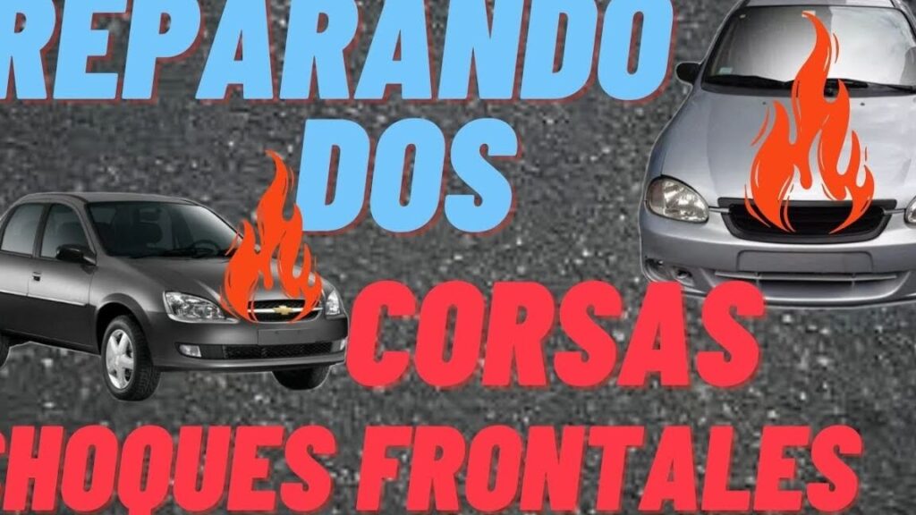 Parte de trabajo: Arreglo coche golpe frontal. ¡ Parte de trabajo: Arreglo coche golpe frontal. ¡